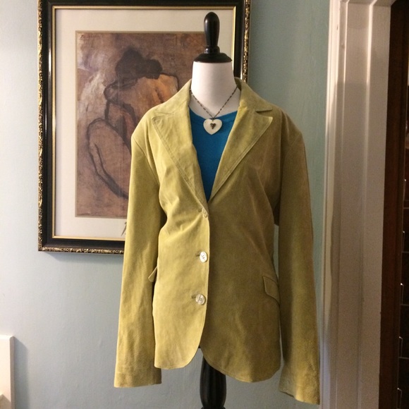 Suede Coldwater Creek Jacket - Picture 2 of 8